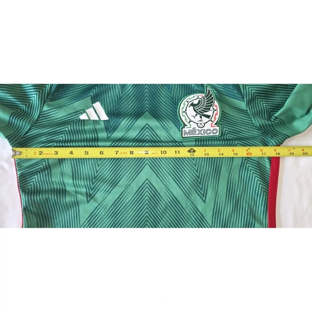 Adidas Mexico Authentic Home Jersey 2022 Men's Small Green (Please Read) - Picture 6 of 7
